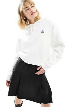 adidas Adidas - Adibreak - Felpa con cappuccio bianca