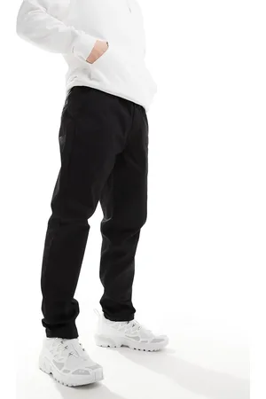 Dr Denim Rush - Chino vestibilità classica con girovita elasticizzato e coulisse neri