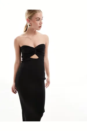 SNDYS Vestito a fascia con cut-out e gonna al polpaccio