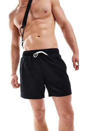 Hollister Pantaloncini da bagno neri da 5“