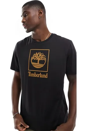 Timberland Stack - T-shirt nera con logo