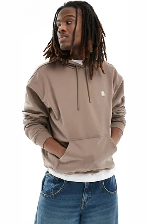 Dr Denim Damien - Felpa vestibilità comoda con cappuccio