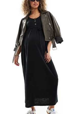 Mama;licious Mamalicious Maternity - Prendisole lungo con bottoni a 2 funzioni per l