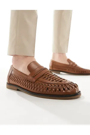 River Island Mocassini chiaro intrecciati