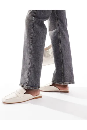 Stradivarius Sabot écru stile mocassino