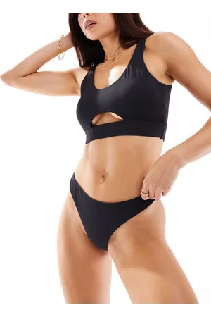 VERO MODA Mix and Match - Slip bikini brasiliano a V a vita alta