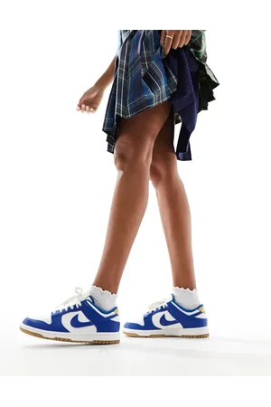 Nike Dunk - Sneakers basse e bianche con suola in gomma