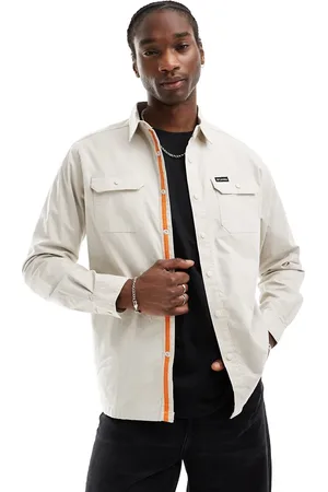 Columbia Landroamer - Camicia color pietra foderata