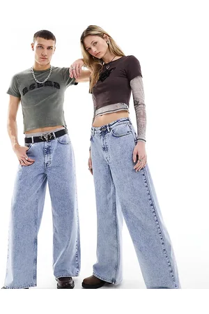 Reclaimed Jeans unisex ampi anni 