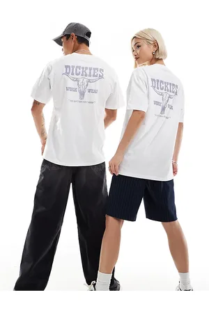Dickies Rodeo - T-shirt a maniche corte bianca con stampa sul retro - In esclusiva per ASOS