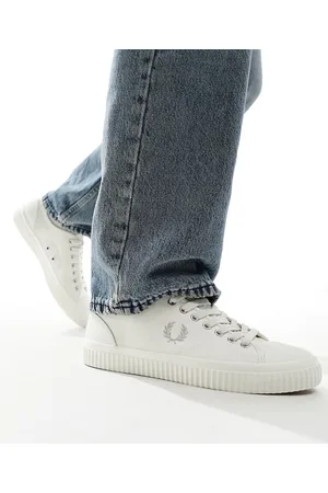 Fred Perry Hughes - Sneakers basse in tela bianca