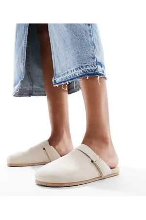 South Beach Zoccoli stile espadrilles beige