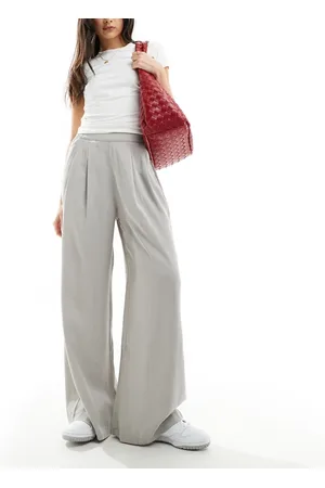 ASOS Pantaloni a fondo ampio grigi