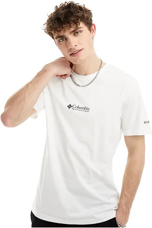 Columbia In esclusiva per ASOS - CSC - T-shirt basic con logo bianca