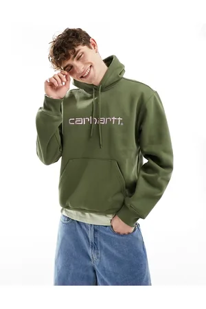 Carhartt Felpa con cappuccio con scritta