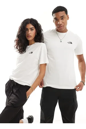 The North Face Simple Dome - T-shirt bianca con logo
