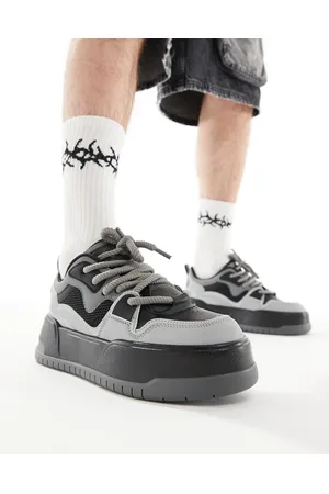 ASOS Chunky sneakers grigio scuro