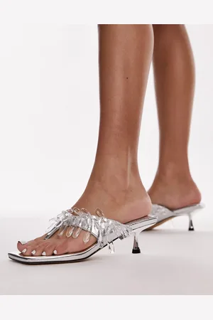 Topshop Idris - Sandali con tacco con perline