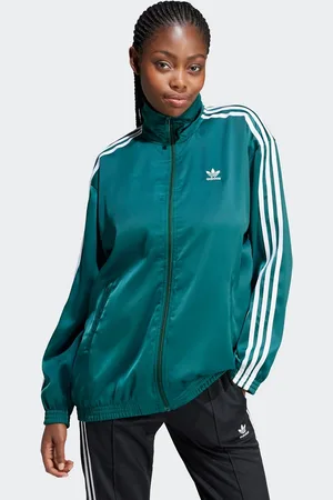 adidas Top sportivo ampio in raso
