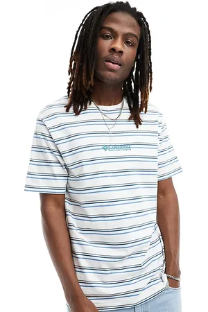 Columbia Somer Slope II - T-shirt bianca a righe