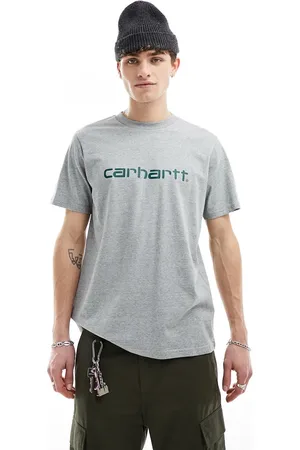 Carhartt T-shirt grigia con scritta