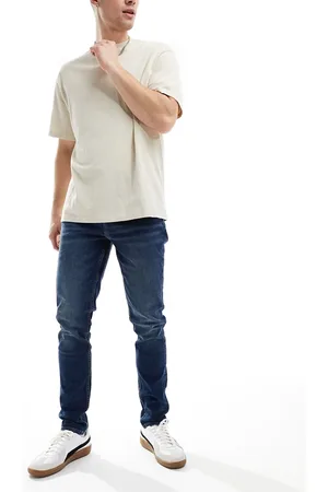 ASOS Jeans skinny lavaggio scuro tinto vintage