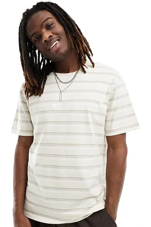 Columbia Somer Slope II - T-shirt beige a righe