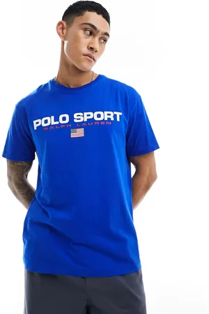 Ralph Lauren Sport Capsule - T-shirt classica oversize medio con logo sul davanti