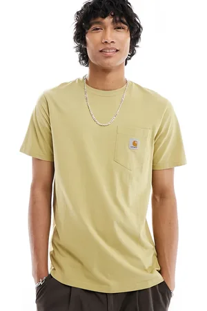 Carhartt T-shirt beige con tasca