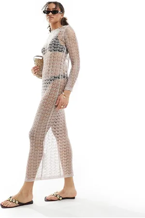 Miss Selfridge Vestito lungo da mare all
