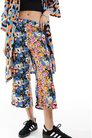 ASOS KENYA - Pantaloni con stampa a fiori