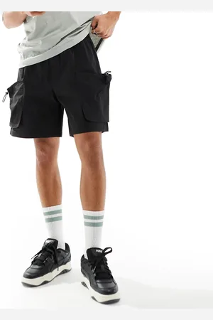ADPT. Pantaloncini cargo tecnici neri