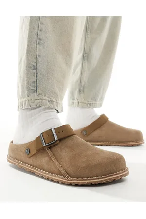 Birkenstock Lutry - Zoccoli marroni in camoscio