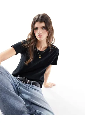 Cotton On Cotton On - T-shirt classica comoda nera anni 