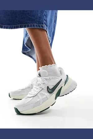 Nike V2K Run - Sneakers bianche e verdi