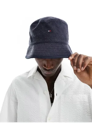 Tommy Hilfiger Cappello da pescatore in tessuto con bandiera