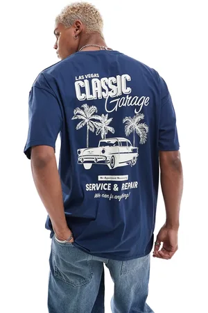 New Look T-shirt oversize con stampa di automobile classica