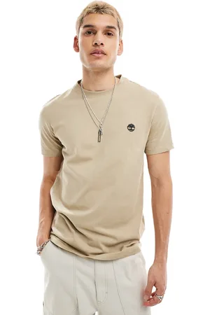 Timberland Dunstan - T-shirt beige con logo piccolo