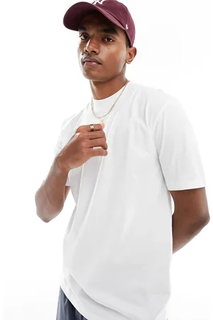 Brave Soul T-shirt accollata bianca