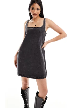 ASOS Prendisole di jeans slavato