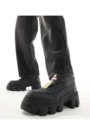 ASOS Stivali neri con suola spessa stile motocross