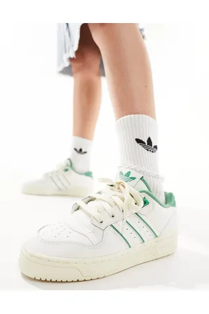 adidas Rivalry - Sneakers basse bianche e verdi