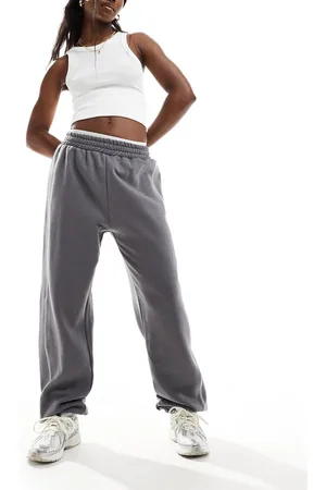 ASOS Joggers oversize antracite con cuciture a vista