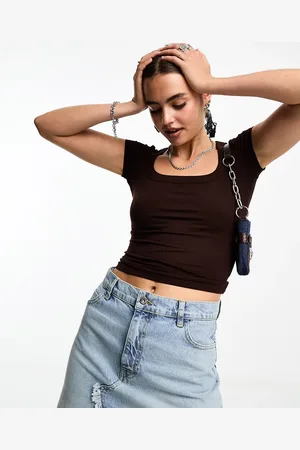 Cotton On Cotton On - T-shirt aderente con scollo rotondo