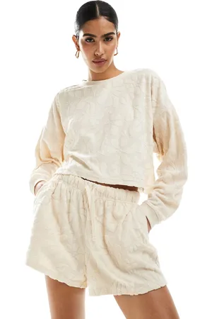 Billabong Loosen Up - Maglione da spiaggia color crema in coordinato