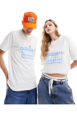 adidas T-shirt bianca con grafica
