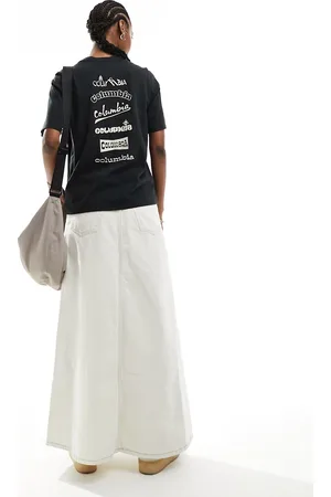 Columbia Alpine Way - T-shirt nera con stampa sul retro