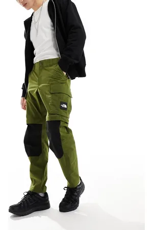The North Face NSE - Pantaloni cargo convertibili oliva e neri