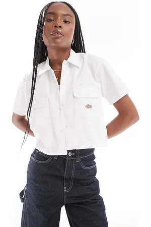 Dickies Camicia corta bianca con tasche