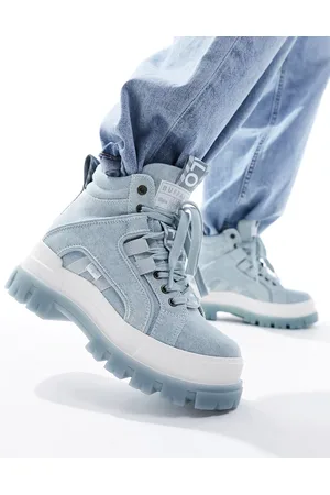 Buffalo Aspha NC Mid - Scarponcini denim